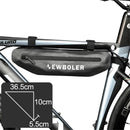 NEWBOLER Bicycle Triangle Bag Bike Frame Front Tube Bag Waterproof Cycling Bag Battery Pannier Packing Pouch for MTB Bike Road Bike