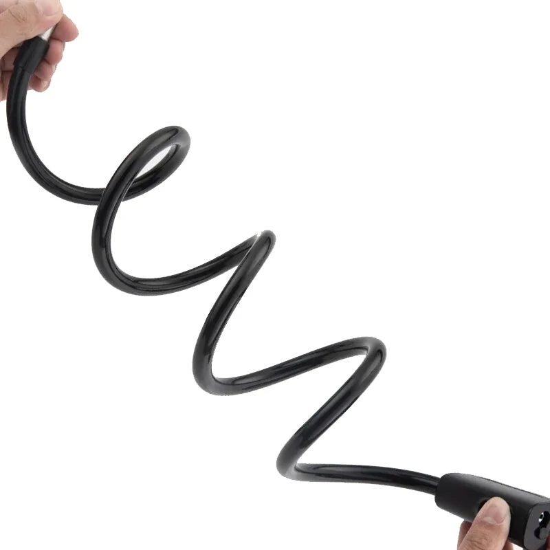 ROCKBROS Bicycle Lock Portable Anti-theft Ring Lock with 2 Keys Safety Lock for MTB Bike Motorcycle