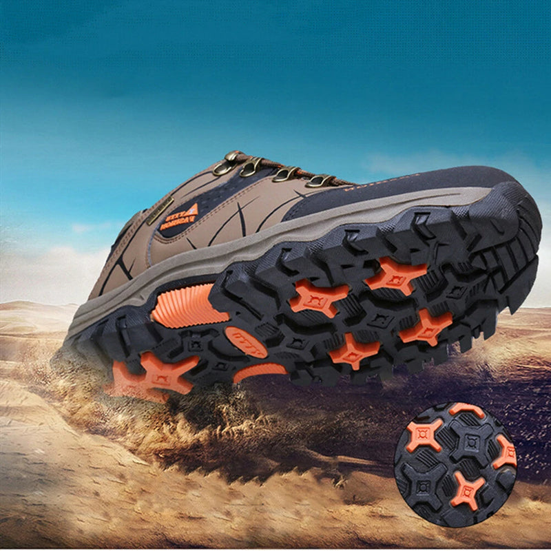 Mountaineering Men's Shoes Low Top Snow Boots Outdoor Adventure Camping  Leisure Hiking Shoes