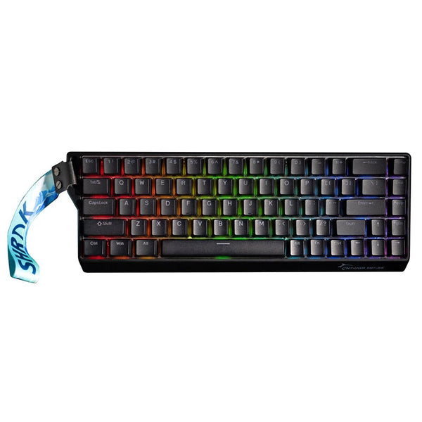 Gamakay x NaughShark NS68 Hall Effect Magnetic Mechanical Keyboard Tri-Mode 8K Polling Rate 0.01mm RT Accuracy RGB Hot-Swappable 4000mAh Wireless Gaming Keyboard