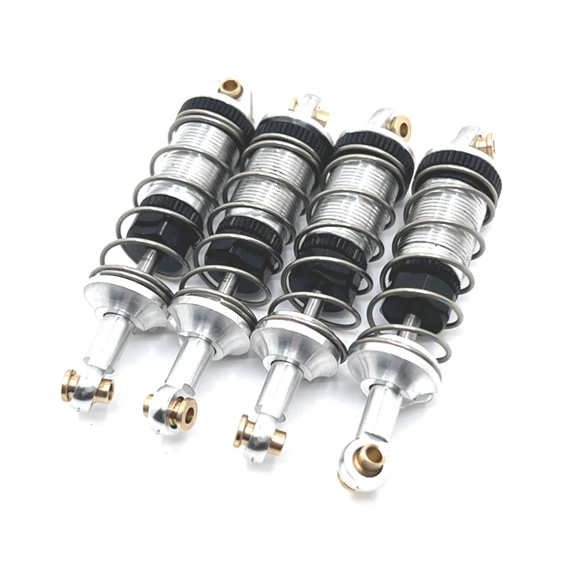 4pcs Metal Upgraded Oil Shock Absorber For MJX 1/14 14301 14302 14303 RC Car Parts