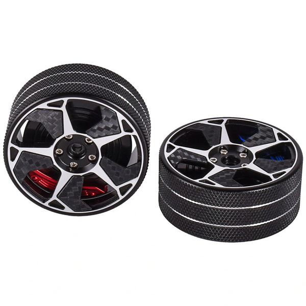 DUMBORC Remote Control Metal Handwheel Steering Wheel for X6 X6PM X10P Flysky NB4 Transmitter Replacement Parts DIY Accessory