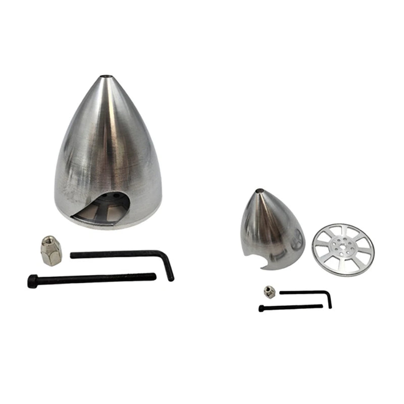 70mm/76mm/82mm/89mm/95mm/102mm/114mm/127mm Aluminium Metal Propeller Spinner for DLE Gasoline Engine RC Airplane