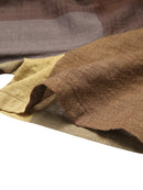 Women Vintage Plaid Print Button Front O-Neck Short Sleeve Loose Casual Shirt Dress With Pocket