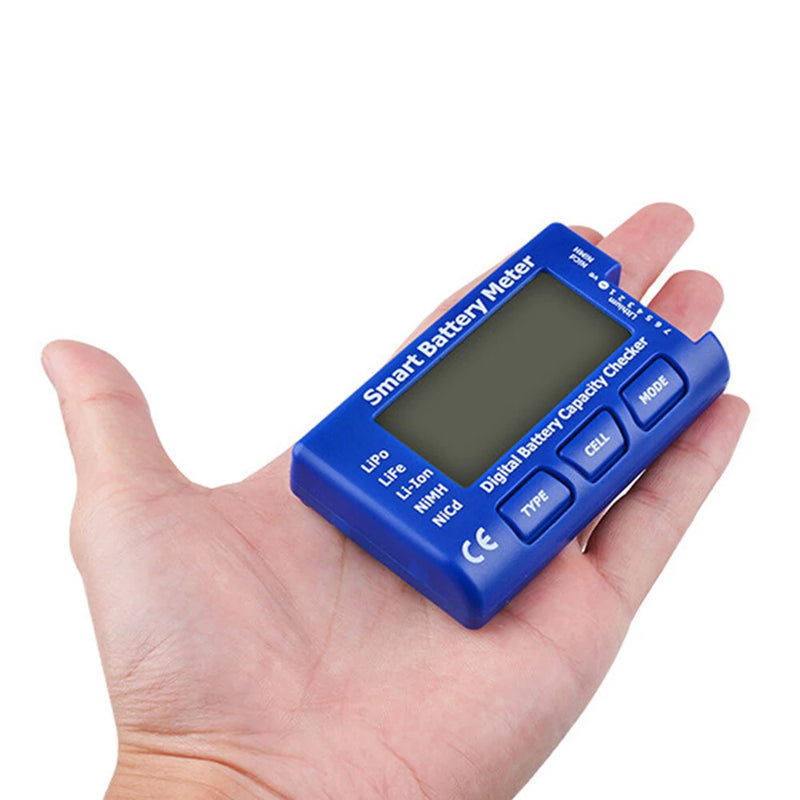 5 in 1 Smart Battery Meter LiPo/LiFe/Li-ion/NiMH/Nicd Battery Tester Servo Discharger Balance/ESC/PPM