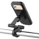 XANES Universal Waterproof Bike Phone Bracket Navigation GPS Support 360 Adjustable Touch Screen Shockproof Bicycle Holder for 4.7-7.2 inch Phones MTB Bike Road Bike