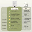 Mini Cordless Washing Machine Travel Underwear Small Sock Washing Machine with  LCD Digital Display Draining Portable Laundry Bucket