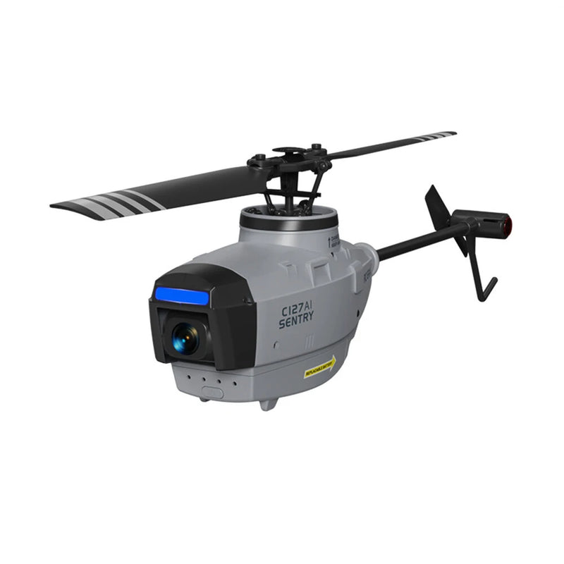 RC ERA C127AI 2.4G 4CH Brushless 6-Axis Gyro 720P Wide-angle Camera Optical Flow Localization Altitude Hold Flybarless Intelligent Hover RC Helicopter RTF