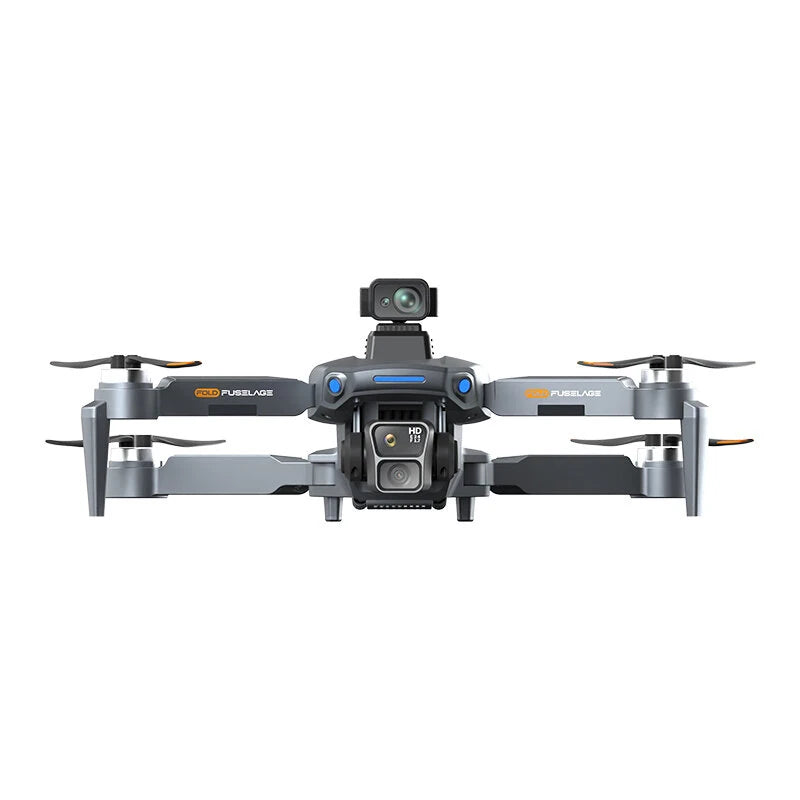 FUNSKY B8S GPS 5G WiFi FPV with 5.9inch LCD Screen Controller 720P HD Dual Camera Servo Gimbal 360 Obstacle Avoidance Brushless Foldable RC Drone Quadcopter RTF