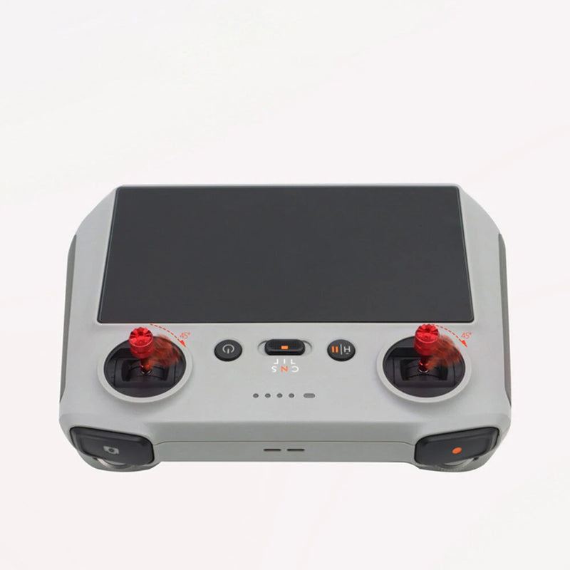 CQT RC / RC 2 Remote Control Joystick Sticks Rocker Thumb Aluminum Alloy 4Pcs for DJI Mini 3 / Mini 4 PRO / Air 3 Screen Controller
