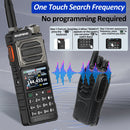 BAOFENG UV-25 PRO GPS Walkie Talkie 10W Multi Band Type-C Charging 5200mAh for UV-5R Amateur Two Way Radio for Traveling