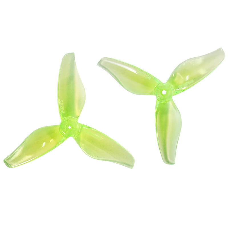 8 Pairs Gemfan Hurricane 2023S 2 Inch 3-Blade Propeller 1.5mm 1 Hole  for 1105 5500kv Motor FPV Racing RC Drone