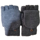 1 Pair USB Electric Heated Gloves Adjustable Temperature Half Finger Warmer Electric Thermal Winter Warm Gloves for Cycling Skiing