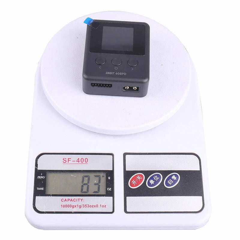 ISDT 608PD DC 240W/10A USB C 140W/5A Smart Digital Charger for LiFe/Lilon/LiPo/LiHV/NiMH/Pb Battery