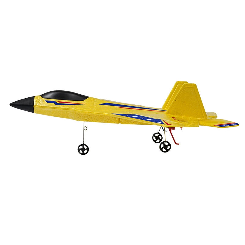KFPLAN KF803 F22 Fighter 260mm Wingspan 2.4G 2CH EPP RC Airplane Fixed Wing RTF With LED Lights