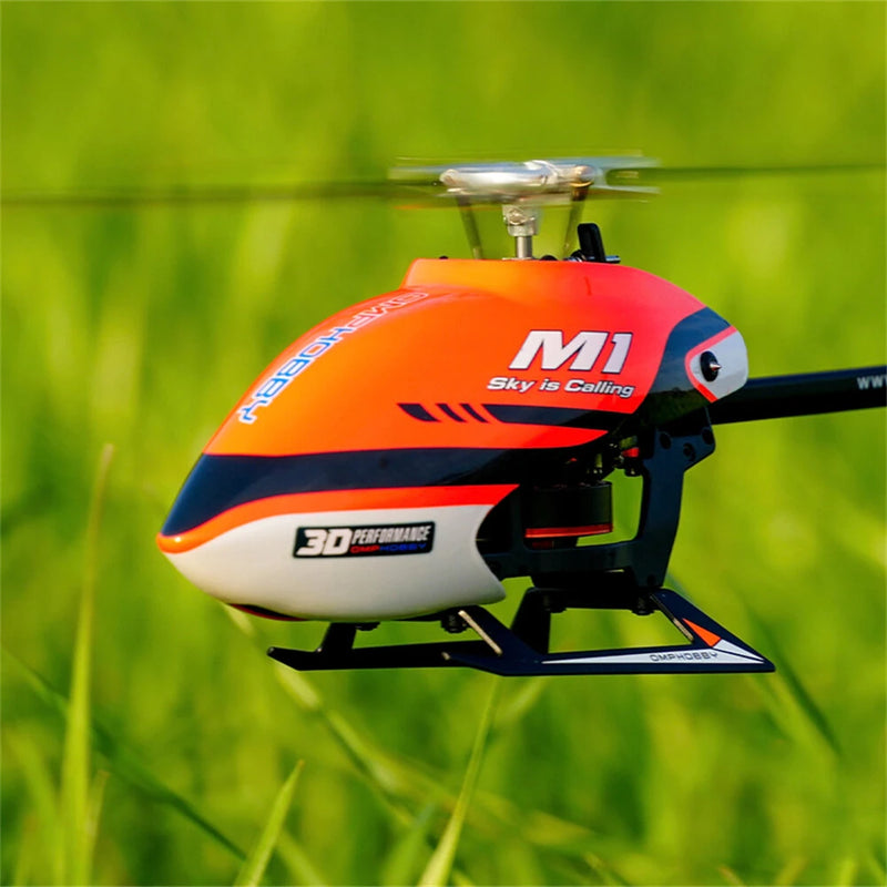 OMPHOBBY M1 V1 2.4G 6CH 3D Aerobatic Dual Brushless Direct Drive Motor RC Helicopter BNF / RTF