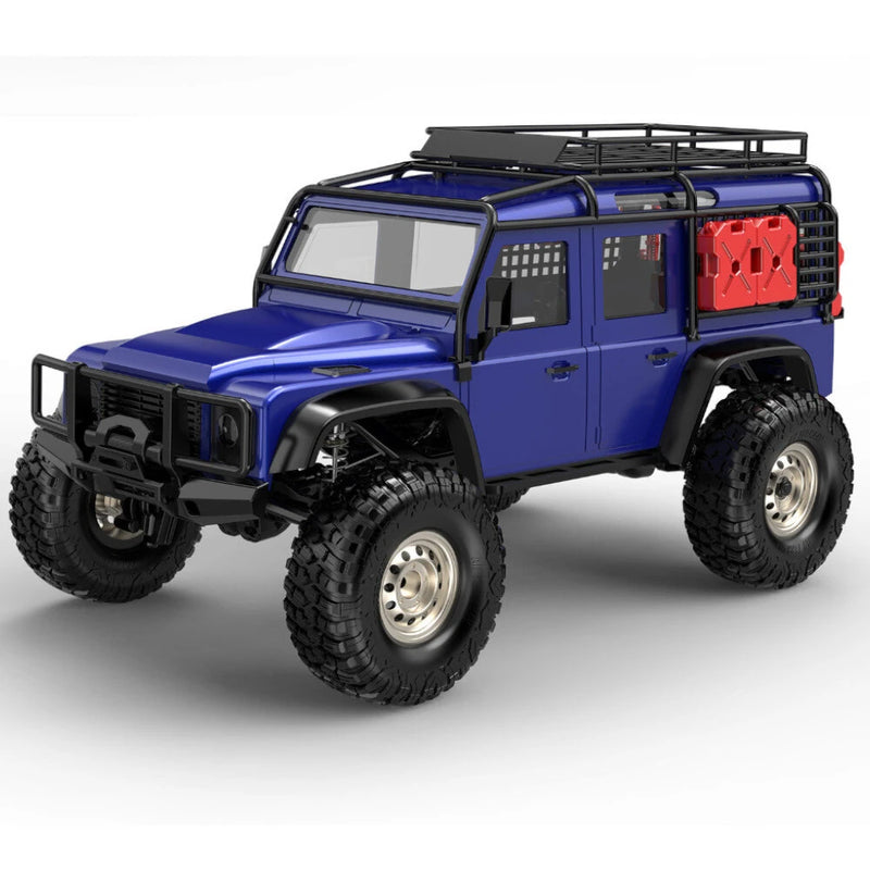 Remo Hobby 1893-SL RTR 1/18 2.4G 4WD RC Car Rock Crawler Trail Rigs Truck Two Speed Metal Chassis Wheels LED Light Off-Road Climbing Vehicles Models Toys