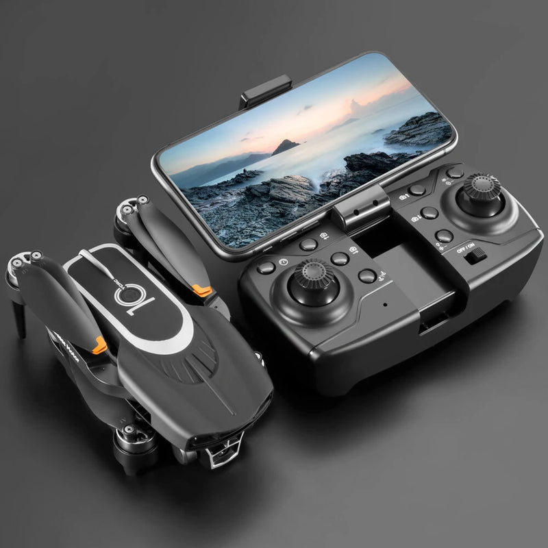 YCRC A10 PRO WiFi FPV with HD Dual Camera 2-Axis Servo Gimbal 360 Obstacle Avoidance Optical Flow Positioning Brushless Foldable RC Drone Quadcopter RTF