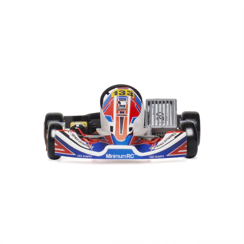 MinimumRC Sengi Kart-80 Micro Scale RC Car Go Kart Kit Unassembled Mini Vehicles Models DIY Toys