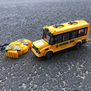 QH204 1/30 4CH 27HZ RC Car Mini Bus Chinese Vintage Classic School Bus Ambulance Toys For Boys