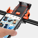 WEST BIKING 5 IN 1 500Lm Brightness Bike Headlight 3000mAh Battery Waterproof 4 Light Modes Power Bank Phone Holder with 130db Horn Warning Light for Night Cycling