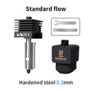 for H2D/A1/A1mini Hotend Bambu Lab H2D Hotend Kit 0.2/0.4/0.6/0.8mm Nozzle H2D High Flow Hotend Standard Flow Hot End