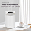 2.5L 7-Color LED Colorful Aromatherapy Humidifier Double-Mouth Large Spray Bedroom Atmosphere Night Light USB Ultrasonic Cool Mist Aromatherapy Essential Oil Air Humidifier