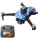 ZD102S GPS 5G WiFi FPV with 4.3inch LCD Screen Controller 720P HD Dual Camera Servo Gimbal 360 Obstacle Avoidance Brushless Foldable RC Drone Quadcopter RTF