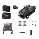 YCRC A16 PRO MAX GPS 5G WiFi FPV with HD Dual Camera Servo Gimbal 360 Intelligent Obstacle Avoidance Optical Flow Hover Brushless Foldable RC Drone Quadcopter RTF