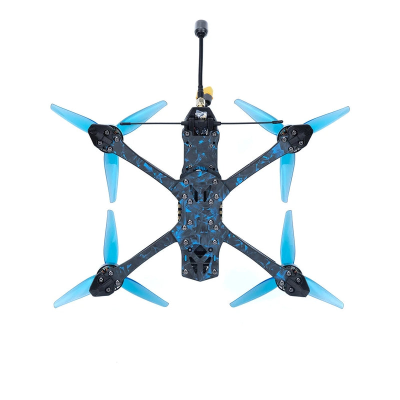 Axisflying Manta 5 SE Squashed X Smurfs GPS FPV Racing Drone PNP BNF with DJI O4 Air Unit Digital System