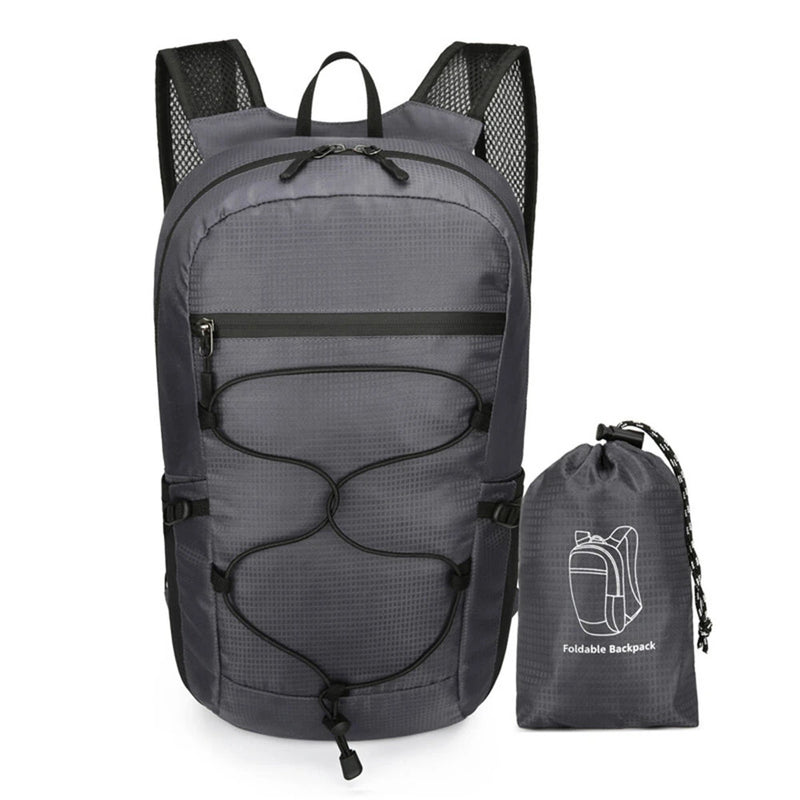 IPRee Breathable Foldable Mountain Riding Backpack Waterproof Large Capacity Sports Backpack Portable Hiking Backpack Travel