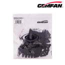 2 piars Gemfan F9046 9046 3-Blade/2- Blade Foldable Propellers 4.6 Inch Pitch Glass Fiber Nylon 5mm holefor Long Range FPV Racing Drone