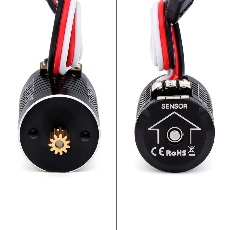 Surpass Hobby ROCKET RC GECKO MINI 2030 3500KV Sensored Brushless Motor & 30A ESC for Trx4m FCX18 FX118 1/18 Rock Crawler Remote Control Cars Vehicles Models Parts