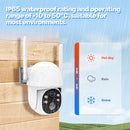 MOES Tuya 3MP 4G Solar Security Camera with Solar Panel 3MP HD Dual Night Vision Human Detection Alarm 7800mAh Battery IP65 Waterproof Smart Life APP Outdoor Wireless Surveillance Monitor Cameras