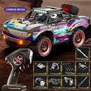 JJRC C8820 RTR 1/18 2.4G 4WD 31km/h RC Car Short Course Off-Road Truck LED Light Full Proportional Metal Differential High Speed Vehicles Models Toys