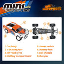 Serpent MINI for Spyder SC SER430002 RTR 1/24 2.4G RWD RC Car Off-Road Truck EP Full Proportional Control Built In ESP Vehicles Models Toys