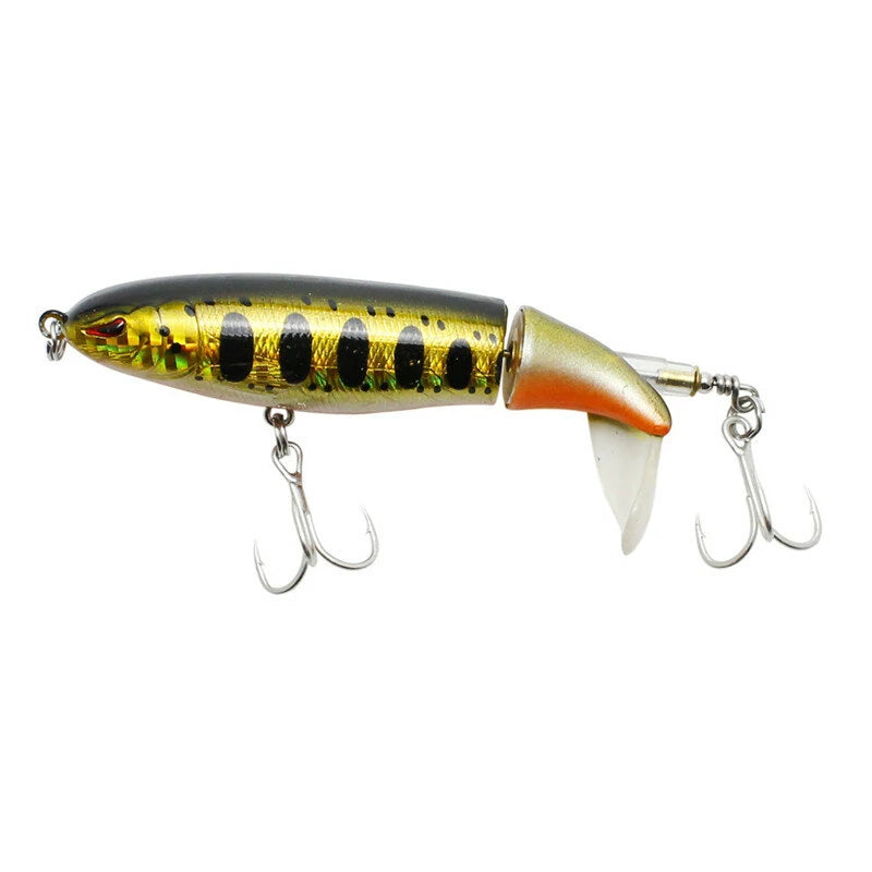 1Pcs Glory Day Fishing Fishing Lures For Bass, Whopper Lures Kit With Floating Rotating Tail For Freshwater Saltwater