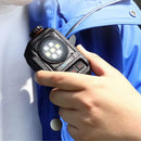 SenHaiX Portable Walkie Talkie Handheld Microphone with SOS Flashlight C-interface K-interface Connector Suitable for SenHaiX GT-12 HAM Radio