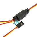 RS R88 Y-wire RC Servo Extension Cable 1 to 2 / 1 to 3 / 1 to 4 / 1 to 5 / 1 to 6 for RC Car Boat Aircraft Models