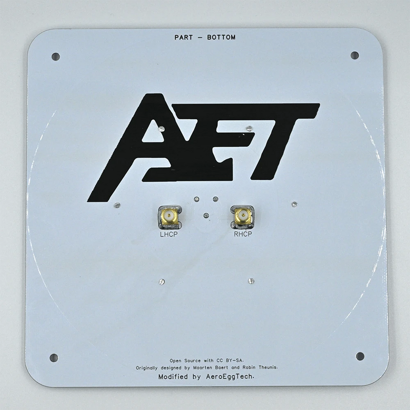 AET 5.8GHz 17dBi Directional Circular Polarized FPV Antenna for Long Rang RC Drone Airplane