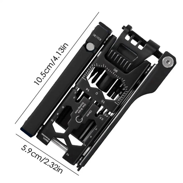 IPRee 38 In 1 Bicycle Repair Tool Set Bike Spoke Wrench Bicycle Screwdriver Set Detachable Bike Repair Screwdriver Bit Kit For Cycling