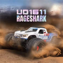 UDIRC 1611 RTR 1/16 2.4G 4WD 30km/h RC Car LED Light High Speed Off-Road Truck Full Proportional Vehicles Models Oil Filled Shocks Toys