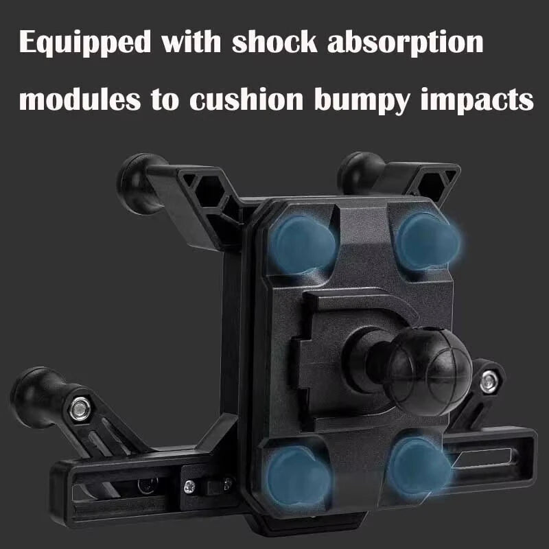 XANES 360 Rotation Adjustment 4.7''-7.0'' Shockproof Bicycle Phone Holder for Motorcycle Bike Handlebar Rearview Mirror Mount