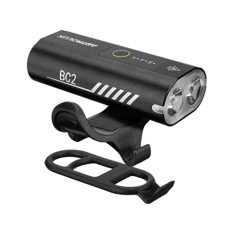 Astrolux BC2 Double 800LM LED Bright Bike Light 2600mAh Battery IP64 Waterproof 5 Light Modes Type-C Rechargeable Bicycle Front Light Flashlight