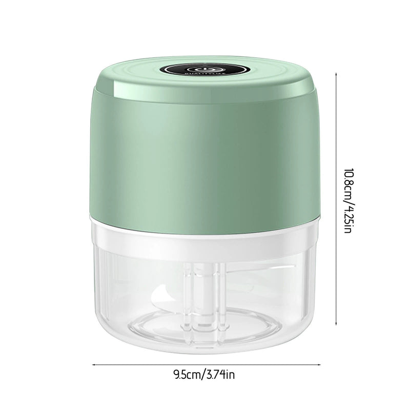 100ML Multifunctional Garlic Grinder Mini Garlic Paste Machine Household Electric Garlic Pounder Garlic Press Baby Food Processor