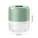 100ML Multifunctional Garlic Grinder Mini Garlic Paste Machine Household Electric Garlic Pounder Garlic Press Baby Food Processor