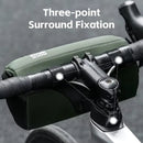 ROCKBROS Bicycle Front Tube Bag 2.2L Large Capacity Handlebar Waterproof Multifunctional Portable Shoulder Bag For Cycling