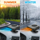 IPRee 2 in 1 Portable Car Heater Powerful Car Heater 360 Degree Rotation Car Defroster for Car Auto Accessories 12V/24V