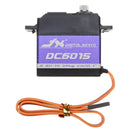 JX DC6015 14.32KG DC Metal Gear High Torque Standard Angle Digital Servo For RC Model Transmitter Radio