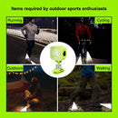 2 Pcs Rechargeable Shoe Lights USB Rechargeable Headlights for shoes 5 Light Modes Flashlight for Night Walking Camping Running